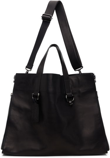 Tote bag Yohji Yamamoto YOHJI YAMAMOTO Zipper LL Tote Čierna | DM-I01-784, 0