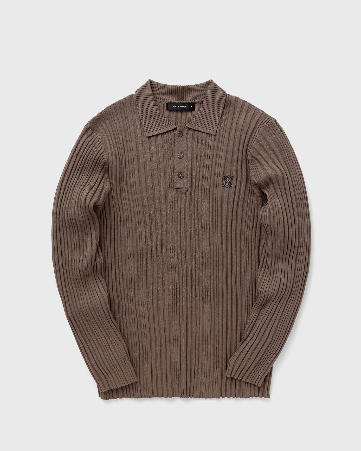 Polo tričko DAILY PAPER Rashiem Polo Tee Hnedá | 2321054, 0