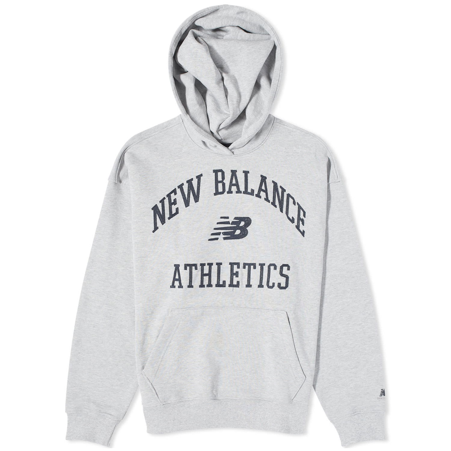 Mikina New Balance Athletics Varsity Oversized Fleece Hoodie "Athletic Grey" Šedá | WT33550-AG, 0