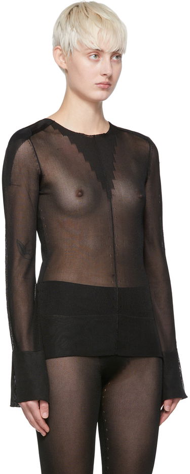 Sveter Jean Paul Gaultier Jean Paul Gaultier Viscose Fitted Sweater Béžová | 22/05-F-TO015, 4