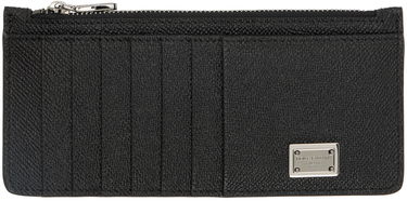 Peňaženka Dolce & Gabbana Black Vertical Card Holder Čierna | BP2172AG219, 0