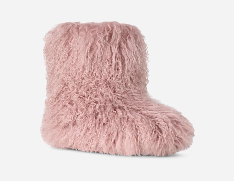 Tenisky a topánky UGG Classic Short Fluff Momma Boot Sheepskin Ružová | 1180050-FAWN, 1