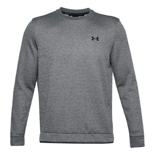 Mikina Under Armour SweaterFleece Crew Sweatshirt Šedá | 1360503-012