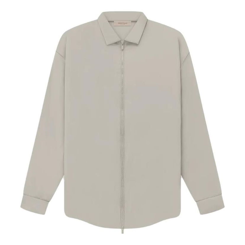 Košeľa Fear of God Essentials Filled Nylon Jacket Béžová | FOG-SS23-068