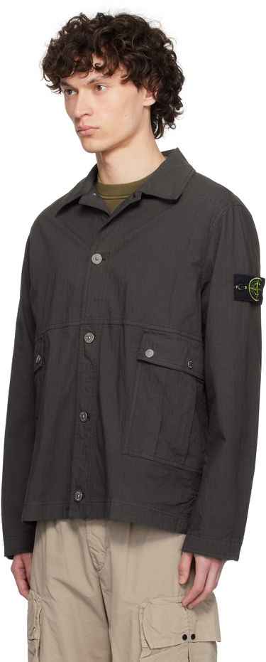 Bunda Stone Island Stone Island Mil-Spec Stretch Ripstop-TC Jacket Zelené | K1S15 1200026 S0063, 3