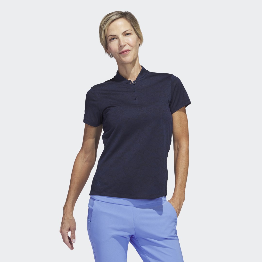 Polo tričko adidas Performance Jacquard Golf Navy | HT1310, 0