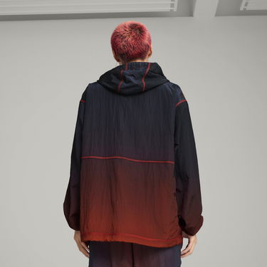 Vetrovka Puma Lightweight PUMA x ARIES Hooded Jacket Červená | 629493_52, 3
