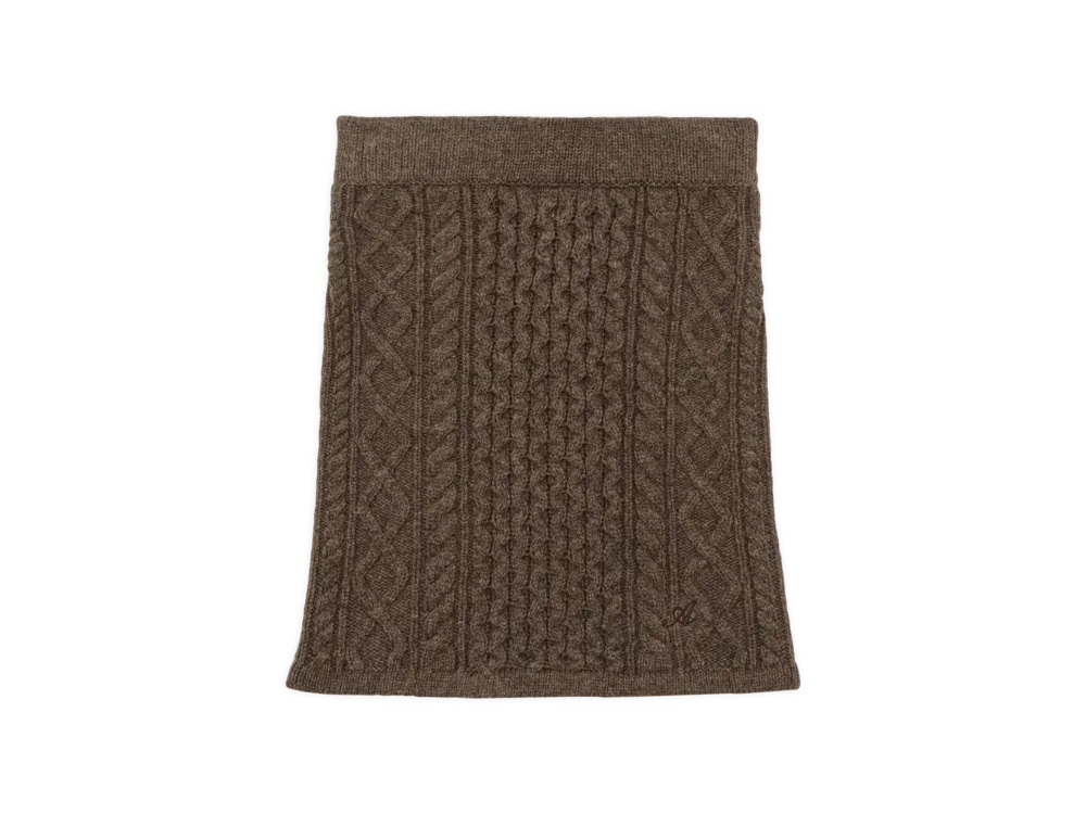 Sukňa AXEL ARIGATO Cable Knit Skirt Hnedá | A0447001, 0