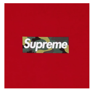 Tričko Supreme Box Logo Tee Červená | FW23T57 RED, 1