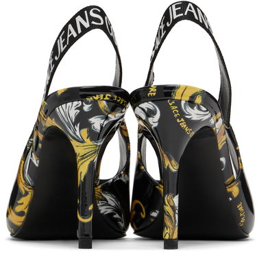 Tenisky a topánky Versace Versace Jeans Couture Chain Couture Scarlett Slingback Heels Čierna | E78VA3S52_EZS366, 1