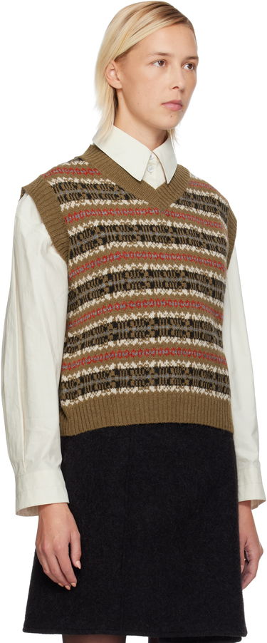 Vesta Max Mara Weekend Fleres Jacquard Vest Rôznofarebný | 2525356022600, 1