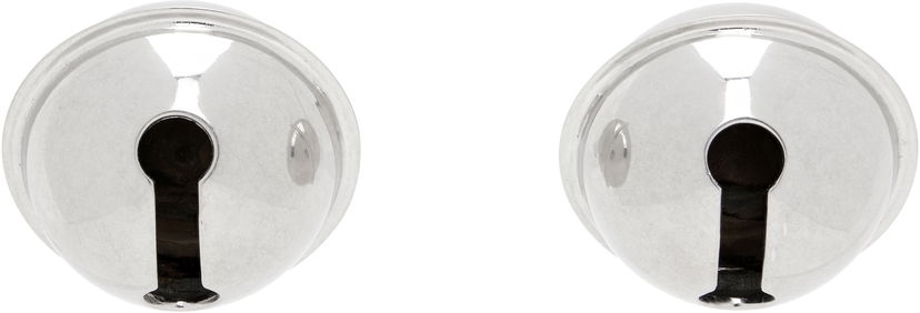 Náušnice Acne Studios Bell-Shaped Metal Earrings Metalická | C50481-