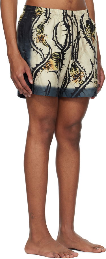 Plavky Dries Van Noten Dries Van Noten Printed Swim Shorts Béžová | 251-022500-1436, 1
