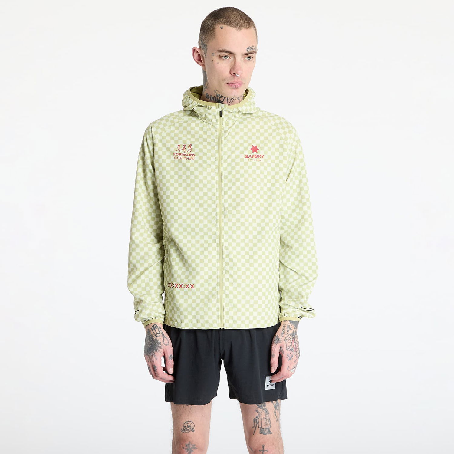 Vetrovka Saysky SAYSKY Checker Pace Jacket Zelené | NMRJA22C1034, 0