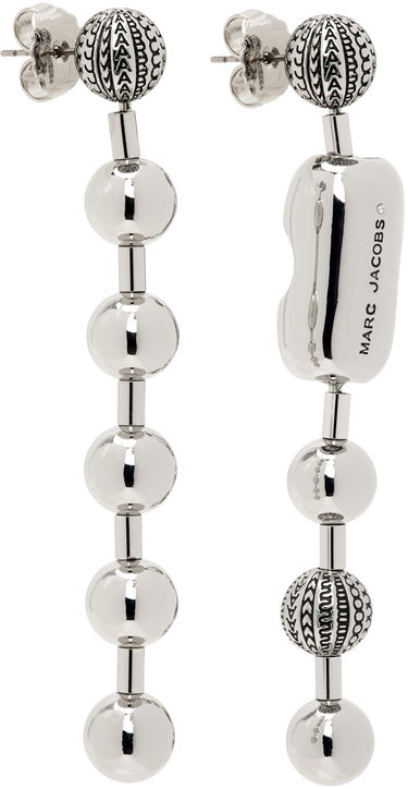 Náušnice Marc Jacobs Marc Jacobs The Monogram Ball Chain Earrings Metalická | 2S4JER001J04, 1