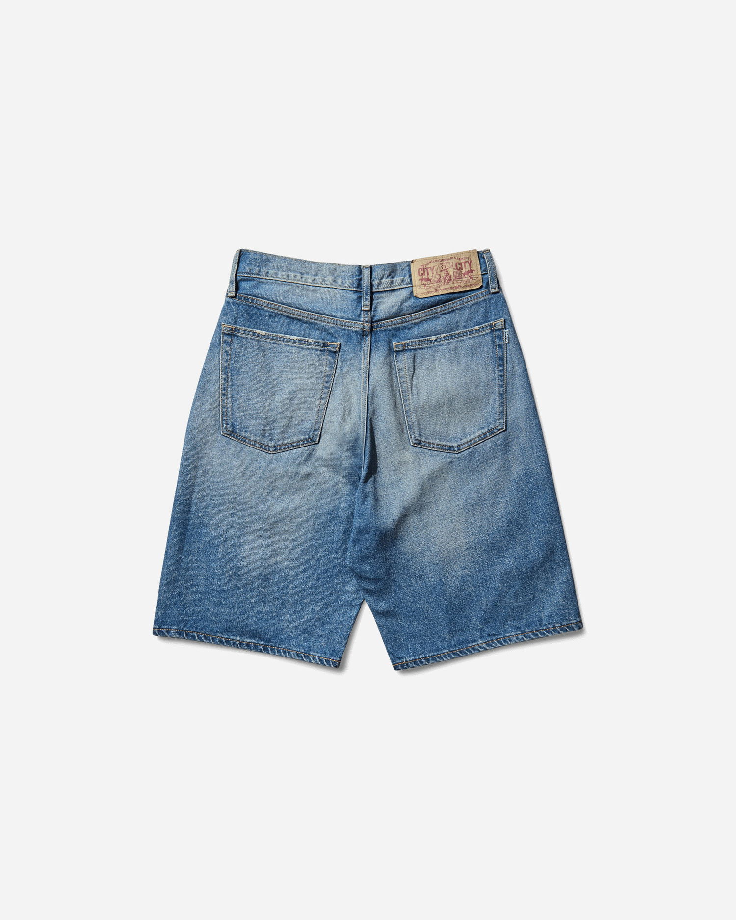 Šortky BAPE TWIN STA Denim Shorts Modrá | 1L30151004 LIGHTINDI, 0