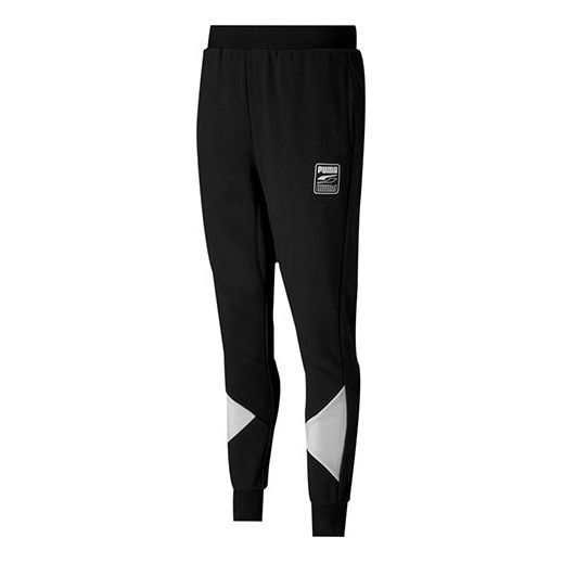 Tepláky Puma Rebel Block Men's Training Pants Čierna | 585290-01