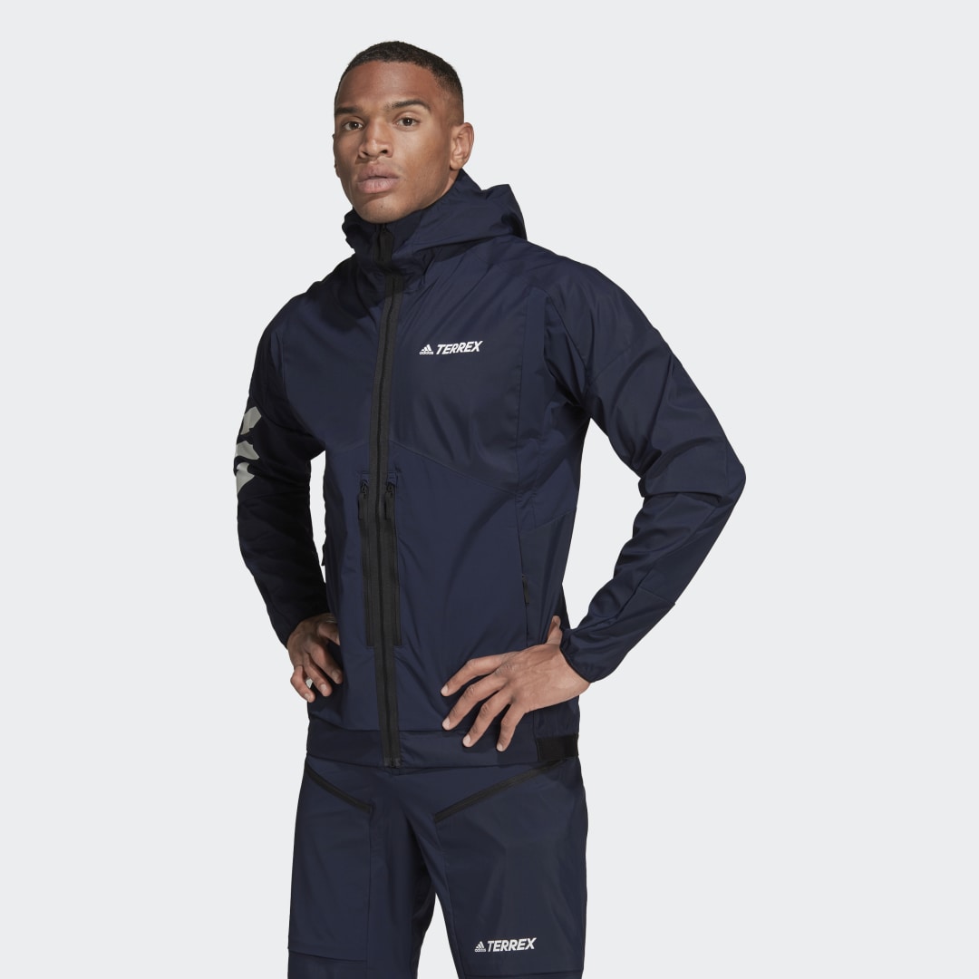 Vetrovka adidas Performance Terrex Skyclimb Gore Soft Shell Ski Touring Jacket Navy | GV4359, 0
