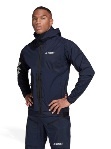 Vetrovka adidas Performance Terrex Skyclimb Gore Soft Shell Ski Touring Jacket Navy | GV4359