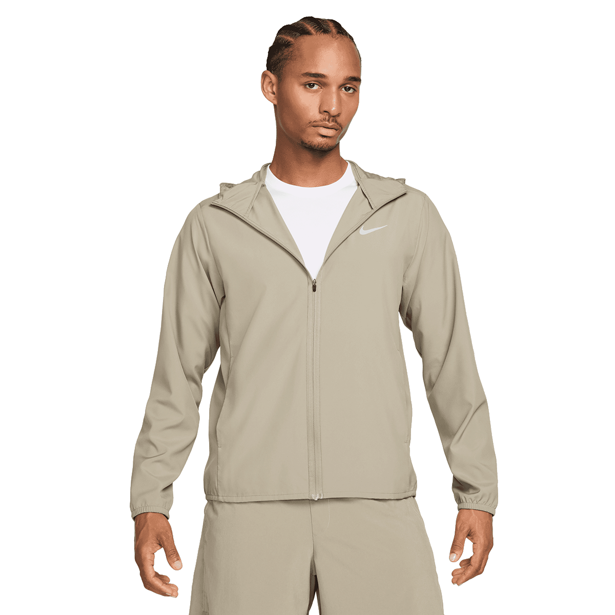 Bunda Nike Men's Running Jacket Béžová | FB7482-320, 0