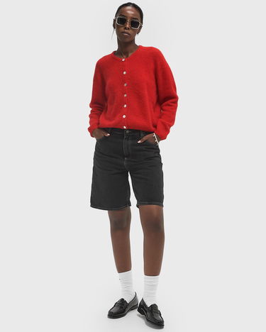 Sveter American Vintage VITOW Cardigan L Červená | VITO19EE25-STRAWBERRY, 1