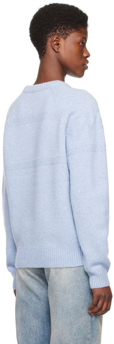 Sveter We11done Jacquard Sweater Modrá | WD-KT0-24-616-U-SK, 2