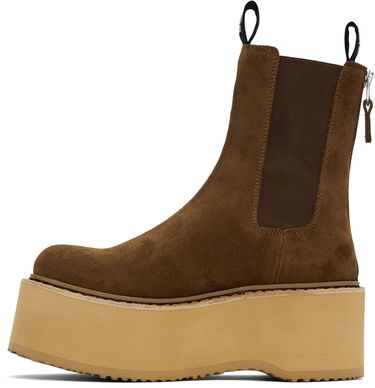 Oblečenie R13 R13 Double Stack Chelsea Boots Hnedá | R13S0245-07, 2