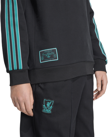 Mikina adidas Performance Liverpool FC Terrace Icons Čierna | JW5472, 3
