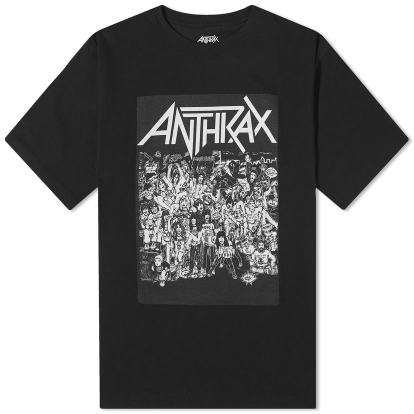 Tričko Neighborhood Anthrax No Frills T-Shirt Čierna | 232PCNH-ST02S-BLK