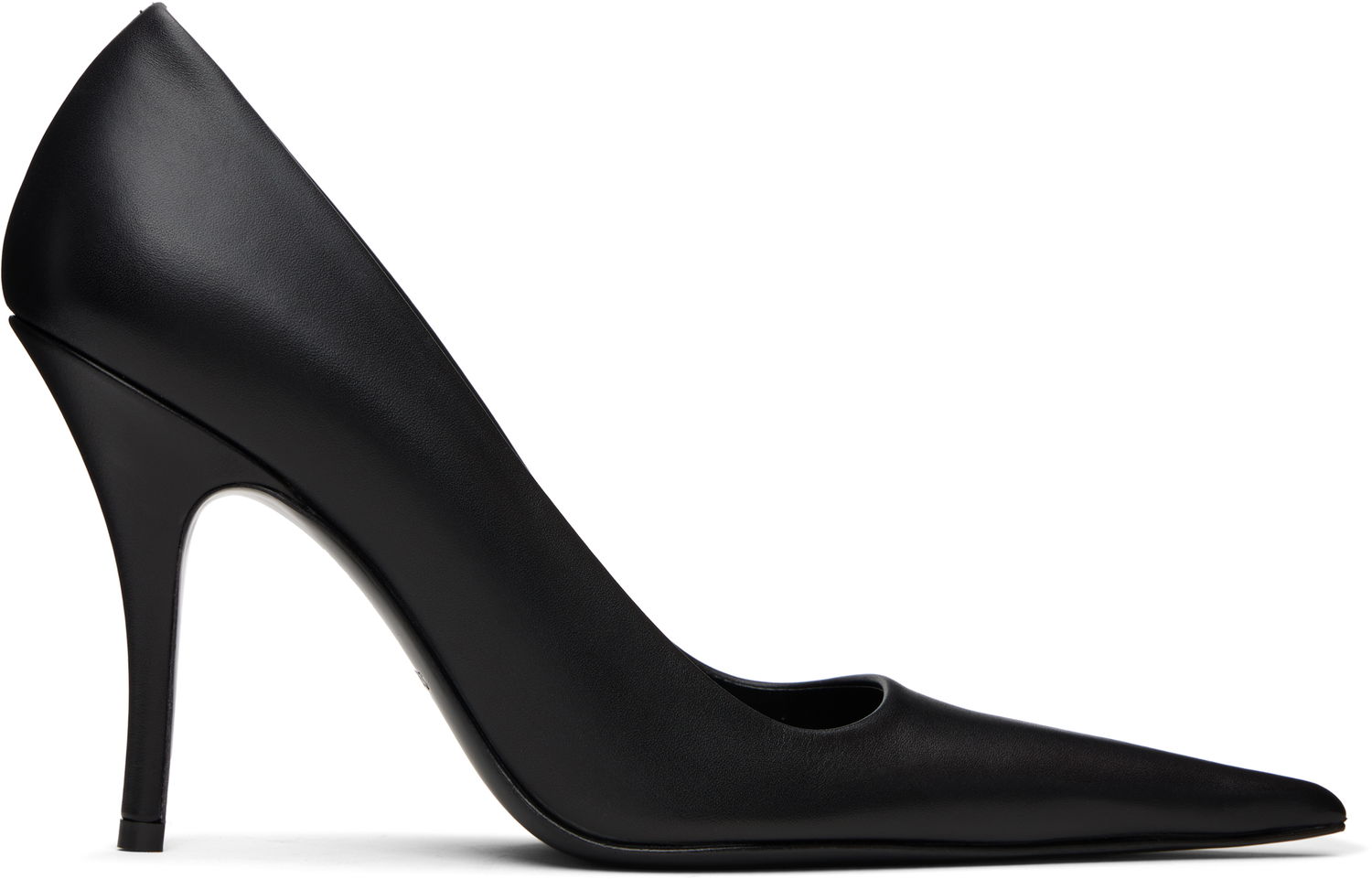 Starostlivosť o obuv VETEMENTS Vetements Sharp Pumps Čierna | WH76HE500B, 0