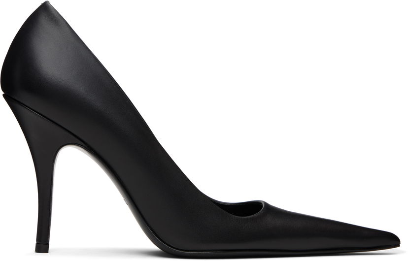 Starostlivosť o obuv VETEMENTS Vetements Sharp Pumps Čierna | WH76HE500B