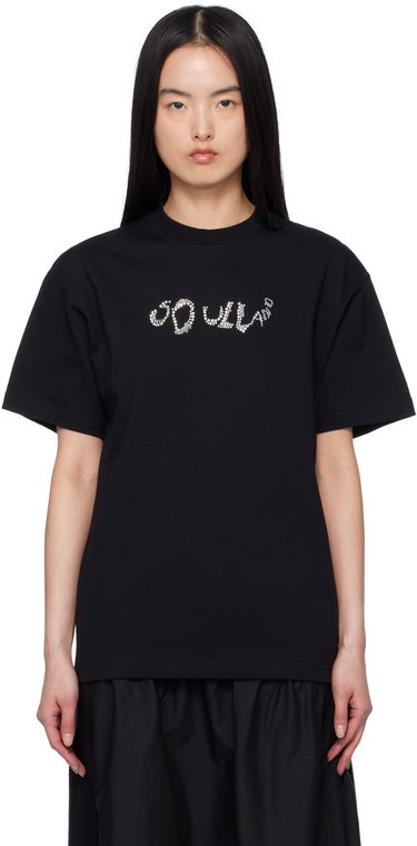 Tričko Soulland Soulland Balder Rhinestone T-Shirt Čierna | 51044-1063, 0