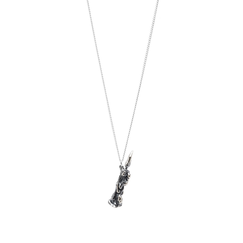 Náhrdelník Heresy Candle Chain Necklace Šedá | HAW22-J08, 0