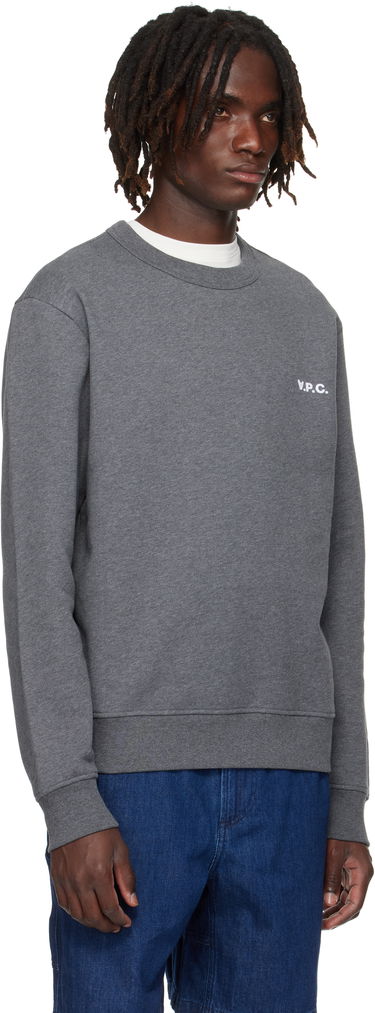 Mikina A.P.C. Boxy Petit 'VPC' Sweatshirt Navy | COHBR-H27916, 4