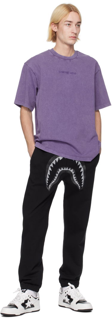 Tričko BAPE Relaxed Fit Logo T-Shirt Fialová | 001CSK801309M, 3