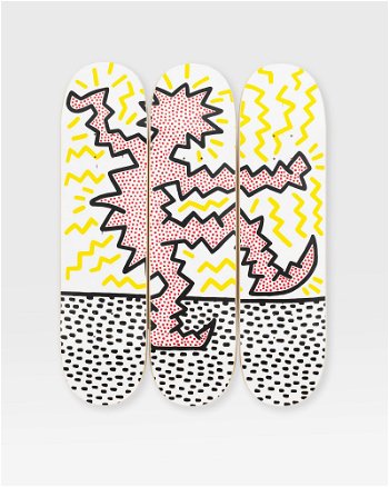 The Skateroom Keith Haring Untitled (Electric) Deck 5407006113157