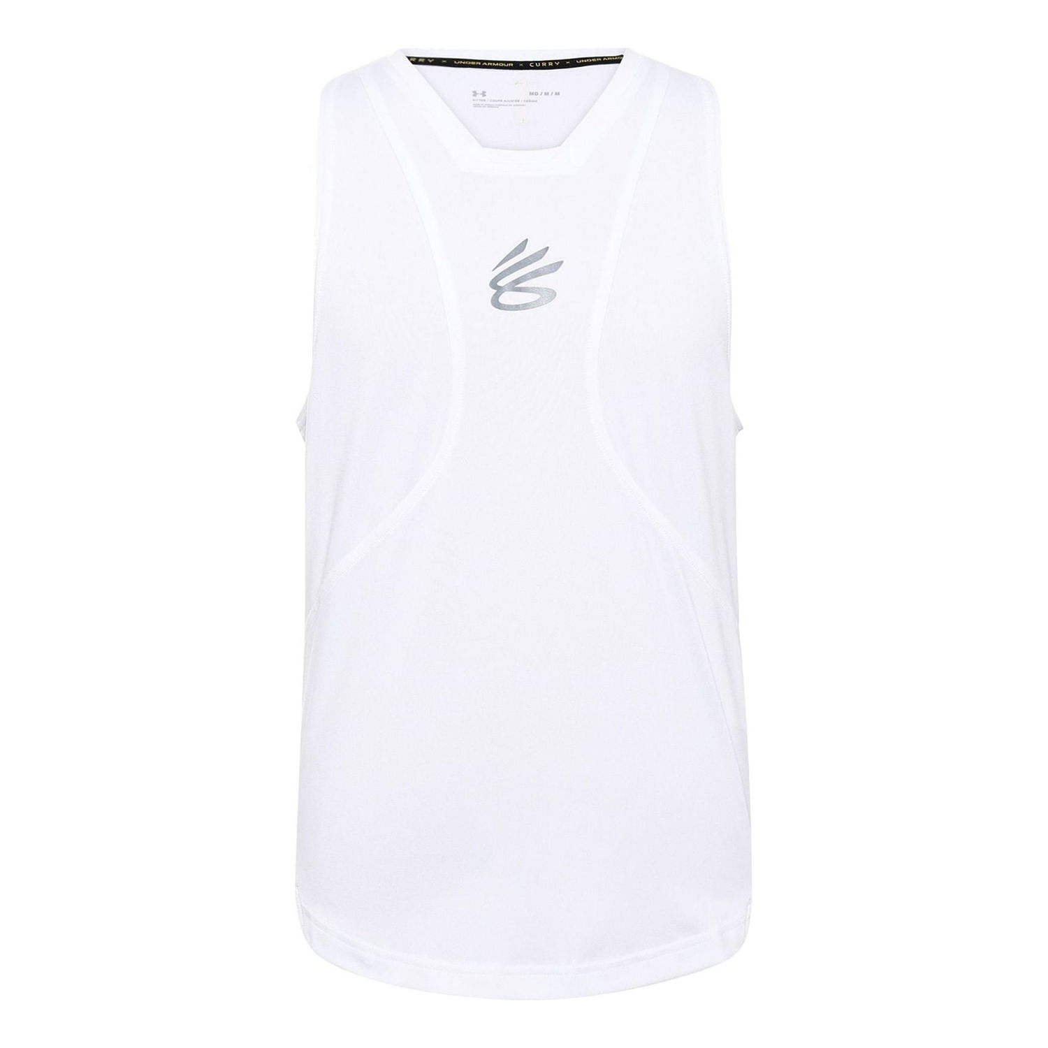 Tielko Under Armour Curry Performance Tank Biela | 1362587-100, 0