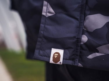 Bunda BAPE Gradation Camo Lace Up Jacket Čierna | 001LJF801011X-BLK, 5