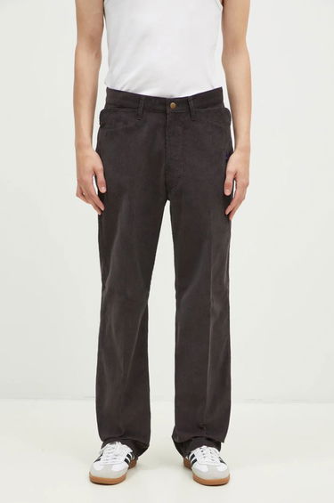 Nohavice Needles Corduroy Straight-Leg Trousers Šedá | PU217, 0