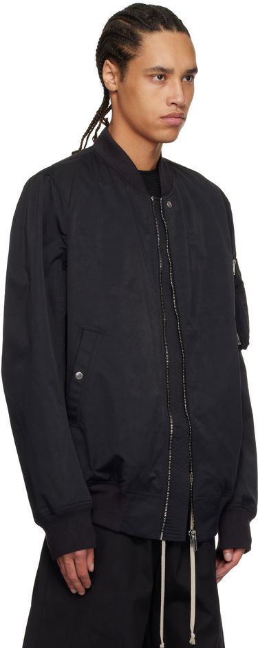 Bomber bunda Rick Owens Rick Owens DRKSHDW Hollywood Classic Flight Bomber Jacket Čierna | DU01E3774 MU, 1