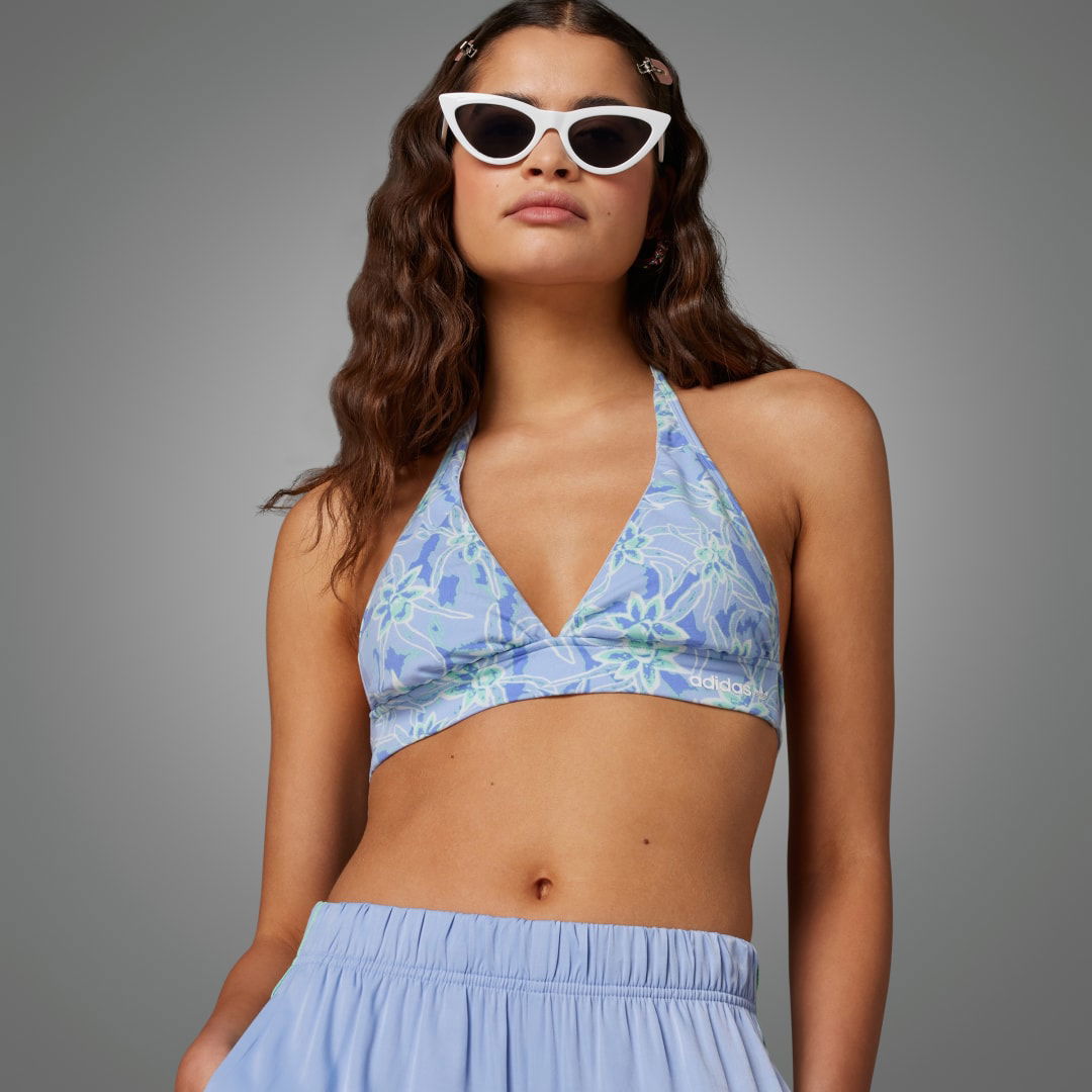 Island Club Allover Print Bralet