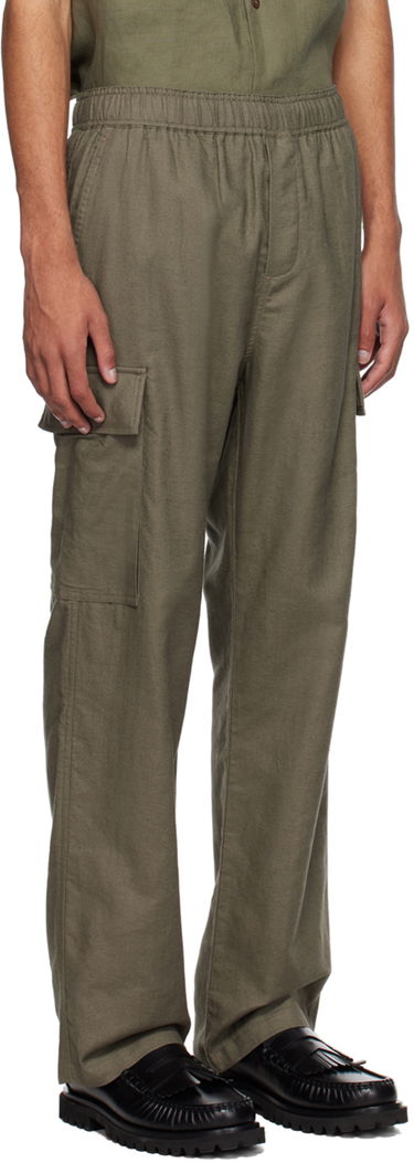 Cargo nohavice Samsoe Samsoe Jabari Cargo Trousers Zelené | M23200065, 1