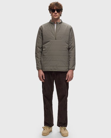 Bunda Snow Peak Flexible Insulated Half Zip Pullover Šedá | SW-24AU004-KHAKI, 1