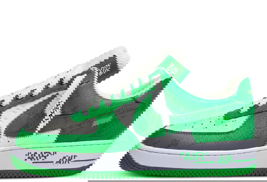 Tenisky a topánky Nike Louis Vuitton By Virgil Abloh x Air Force 1 Low "White Green" Zelené | TBC-NXLV White Green, 1