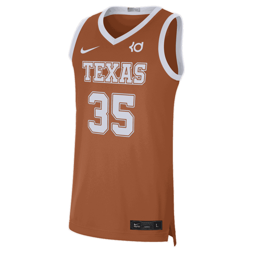 Dres Nike College Dri-FIT Texas Kevin Durant Limited Edition Jersey Oranžová | BV2575-802