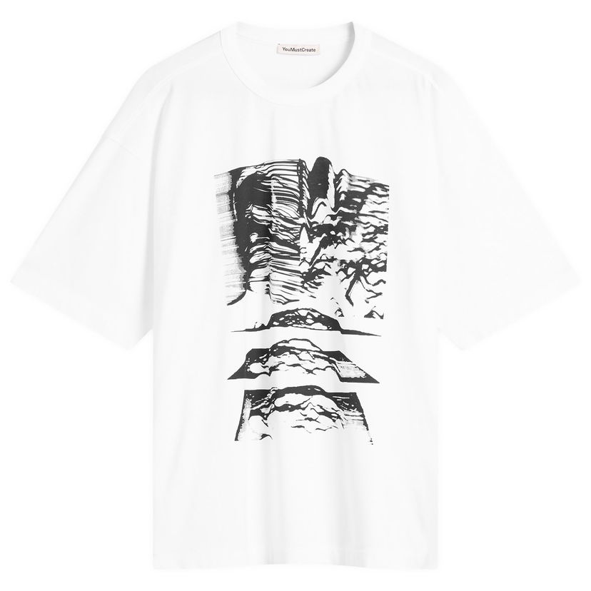 Tričko YMC YMC Triple Mountains T-Shirt, Size Small Biela | P6ZAE-10