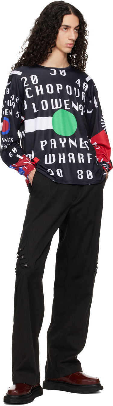 Tričko Chopova Lowena Chopova Lowena CL Speedometer Oversized Jersey T-shirt Rôznofarebný | 2405, 3