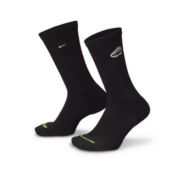 Ponožky Nike Everyday Cushioned Mid Socks Čierna | HJ9389-010, 1