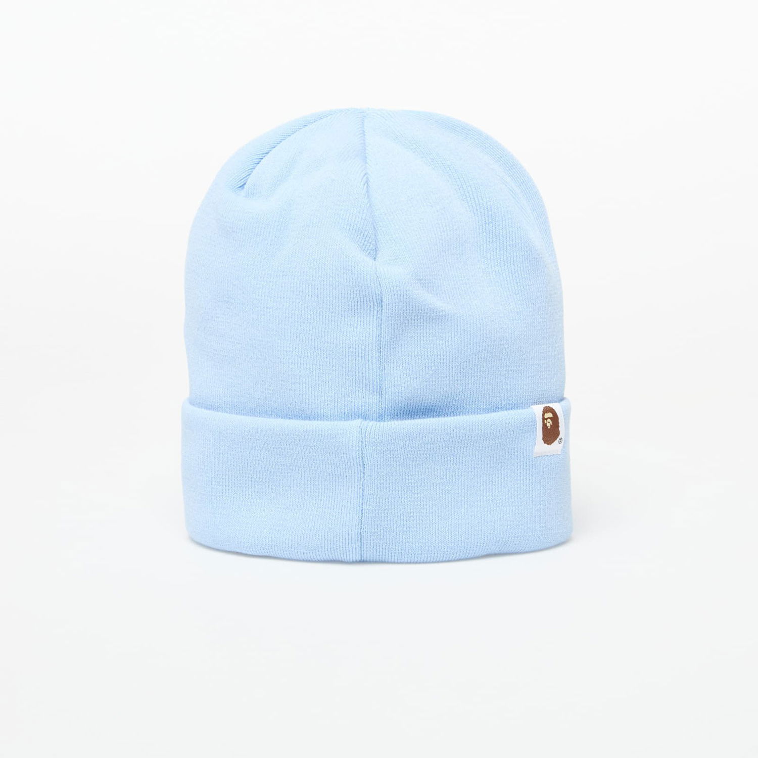 Kulicha BAPE A BATHING APE One Point Ape Head Knit Cap Modrá | 001HTL301006MSAX, 1