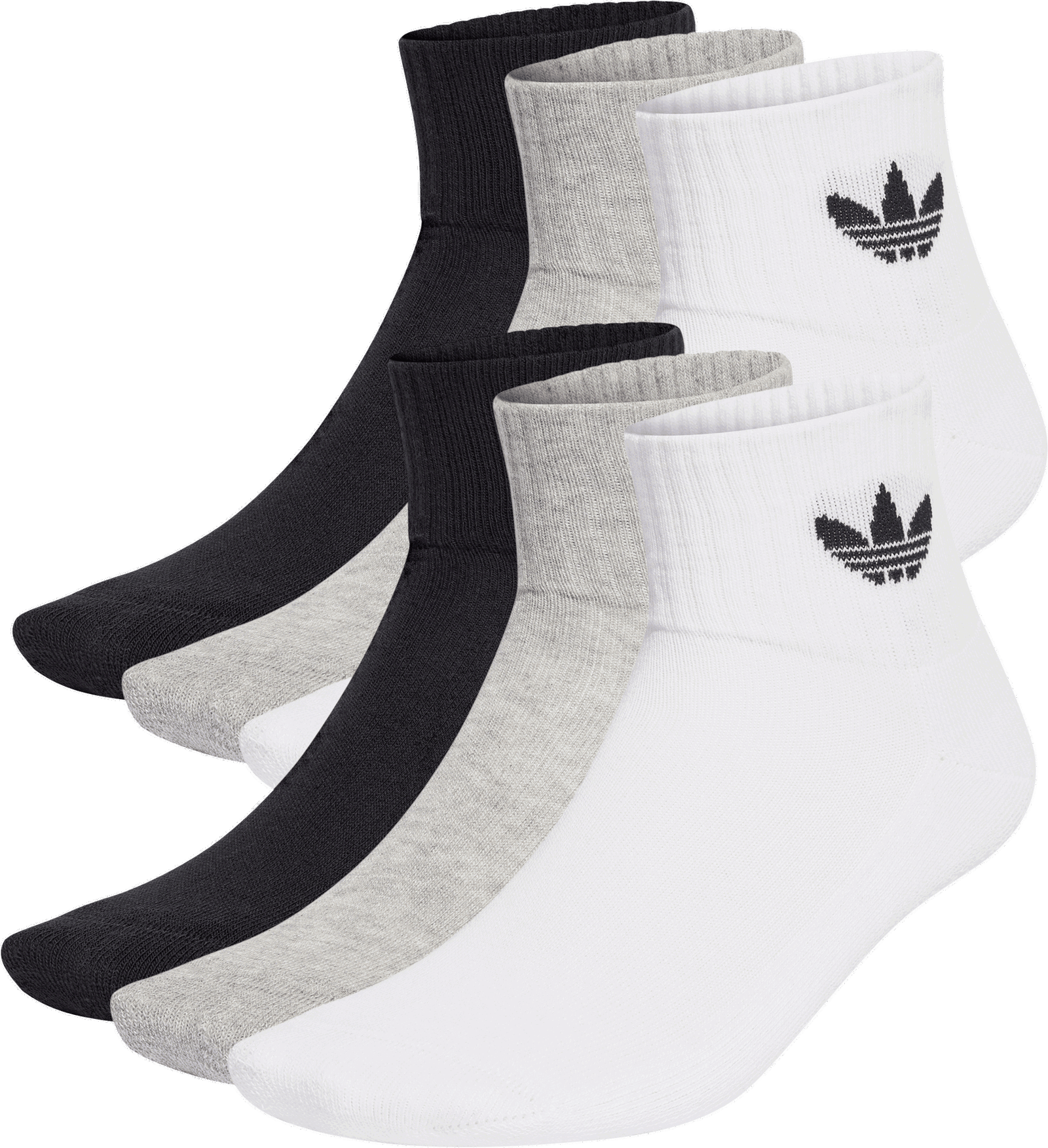 Mid Ankle 6-pack Socks